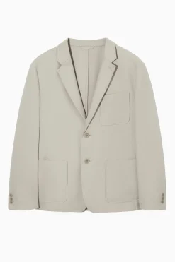 Fashion COS REGULARFIT TWILL BLAZER Beige