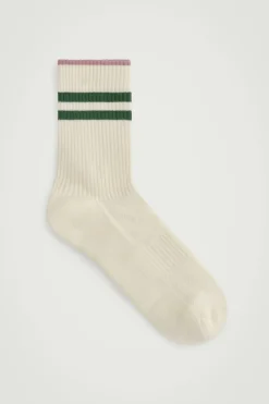 Fashion COS SKARPETKI SPORTOWE W PASKI