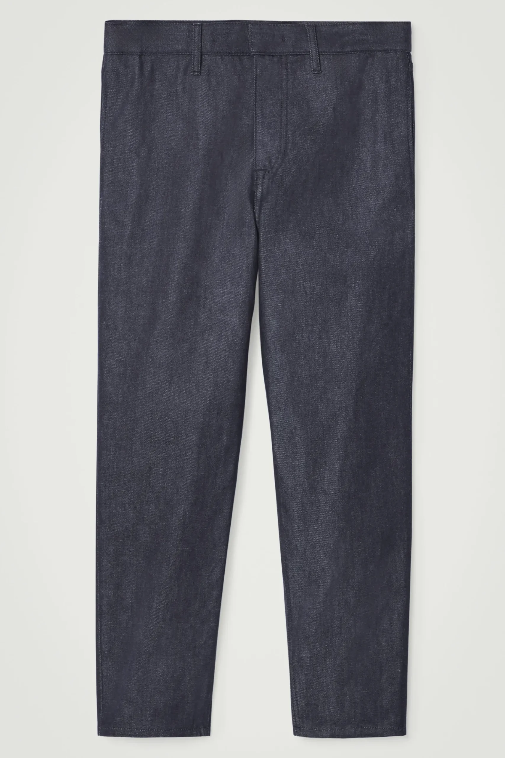 Discount COS SPODNIE BARREL Z SUROWEGO JEANSU Indygo