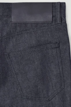 Discount COS SPODNIE BARREL Z SUROWEGO JEANSU Indygo