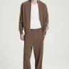 Clearance COS SPODNIE DRESOWE TYPU JOGGER Z PROSTYMI NOGAWKAMI