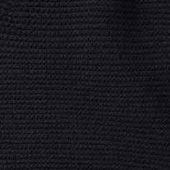 Sale COS SWETER HENLEY Z WAFLOWEJ DZIANINY Granatowy