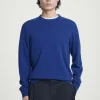 Discount COS SWETER Z CZYSTEGO KASZMIRU Kobaltowy