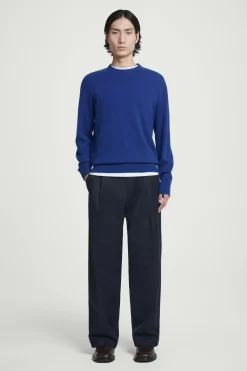 Discount COS SWETER Z CZYSTEGO KASZMIRU Kobaltowy