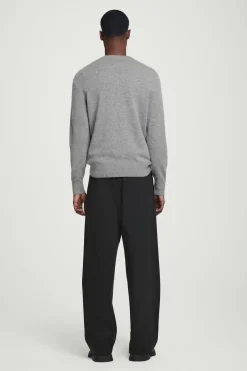 Discount COS SWETER Z CZYSTEGO KASZMIRU Szary