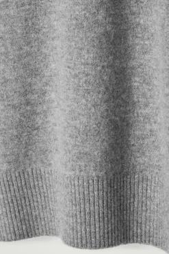 Discount COS SWETER Z CZYSTEGO KASZMIRU Szary