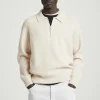 Sale COS SWETER Z DZIANINY Z WEŁNĄ MERINO I PRZĘDZĄ Z JAKA Złamanabiel