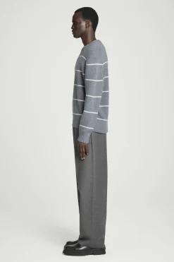 Clearance COS SWETER Z DZIANINY Z WEŁNĄ MERINO I PRZĘDZĄ Z JAKA