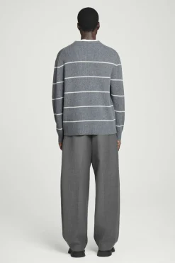 Clearance COS SWETER Z DZIANINY Z WEŁNĄ MERINO I PRZĘDZĄ Z JAKA