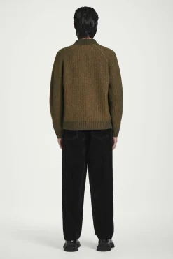 Discount COS SWETER Z DZIANINY Z WEŁNĄ MERINO I PRZĘDZĄ Z JAKA