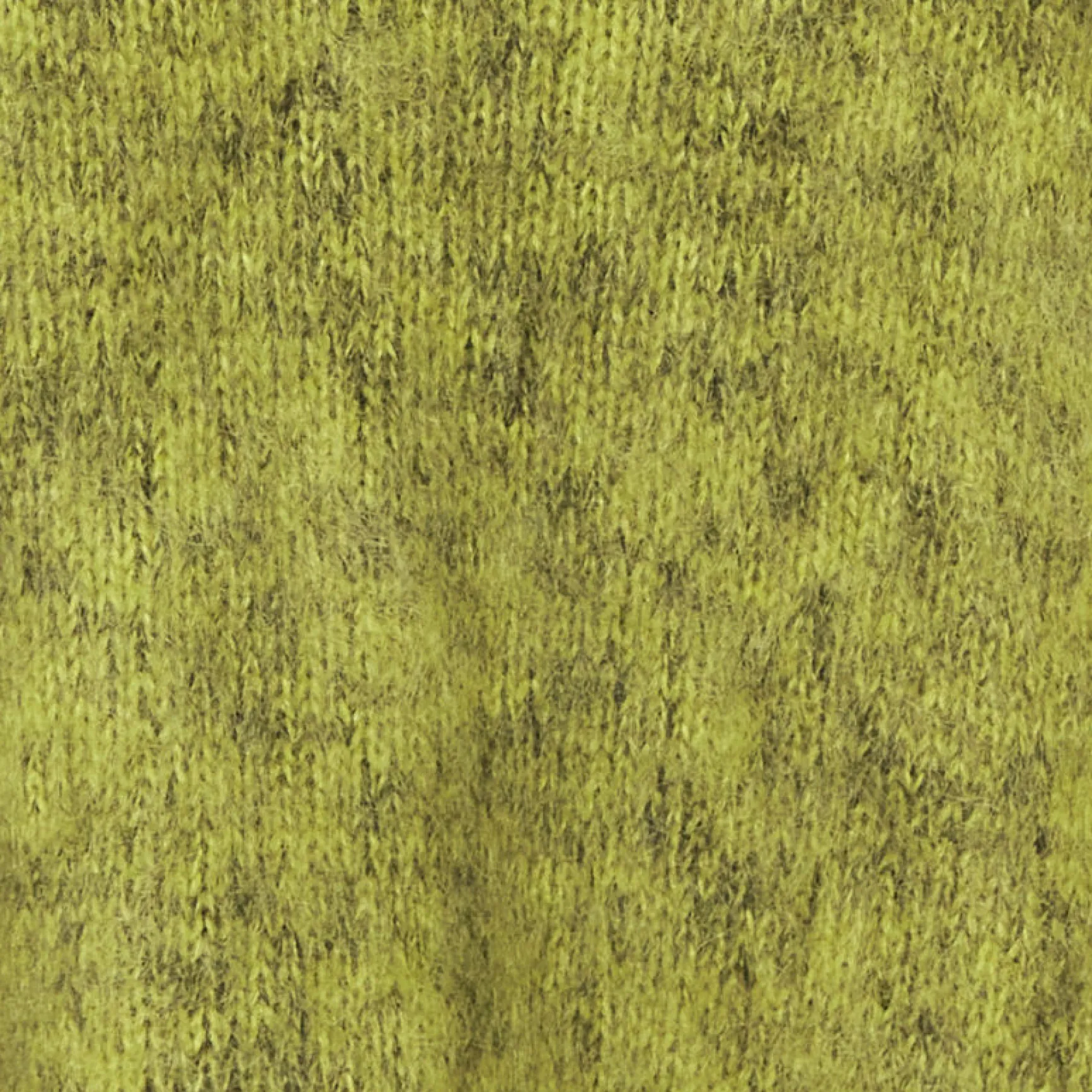 Best COS SWETER Z FARBOWANEJ MIESZANKI Z MOHEREM I WEŁNĄ Zielony