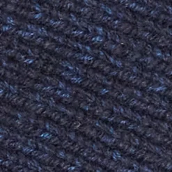 Best COS SWETER Z MIESZANKI ZE SKRĘCANEJ PRZĘDZY Z WEŁNĄ Granatowymelanż