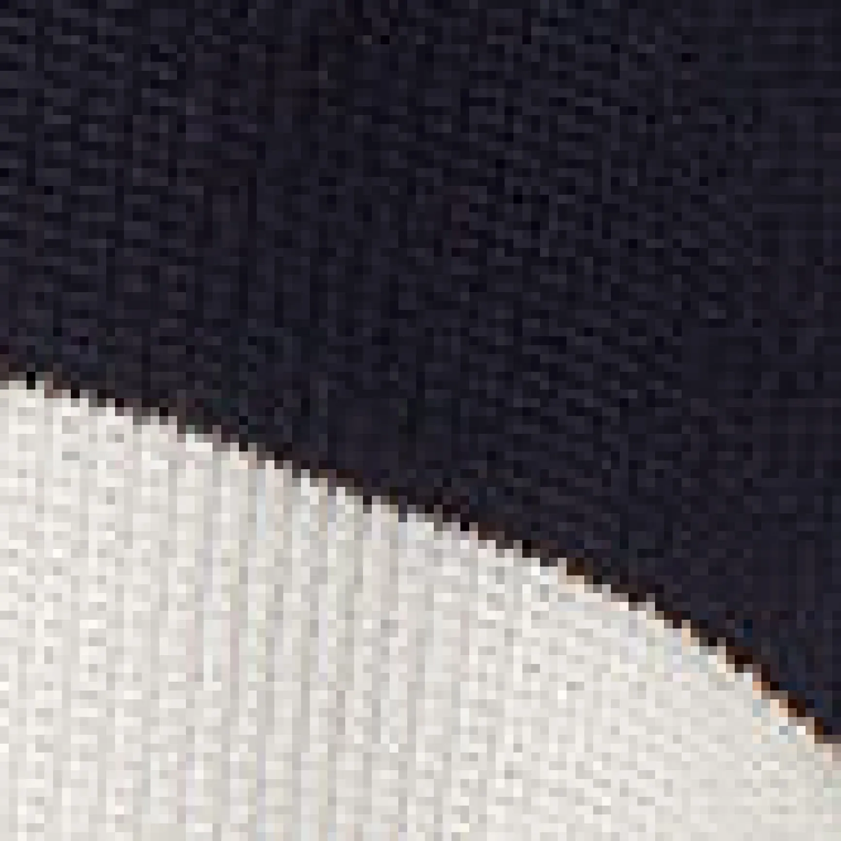 Fashion COS SWETER Z WEŁNY I BAWEŁNY Z KRÓTKIM SUWAKIEM Granatowy