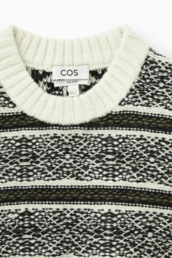 Outlet COS SWETER Z WEŁNY ZE SPLOTEM FAIR ISLE