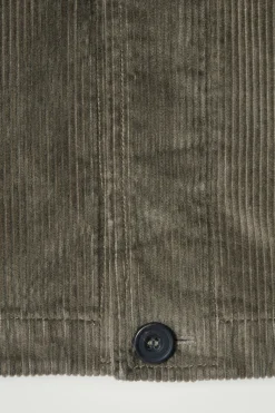 Best COS SZTRUKSOWA KOSZULA WIERZCHNIA – RELAXED FIT Ciemnykhaki