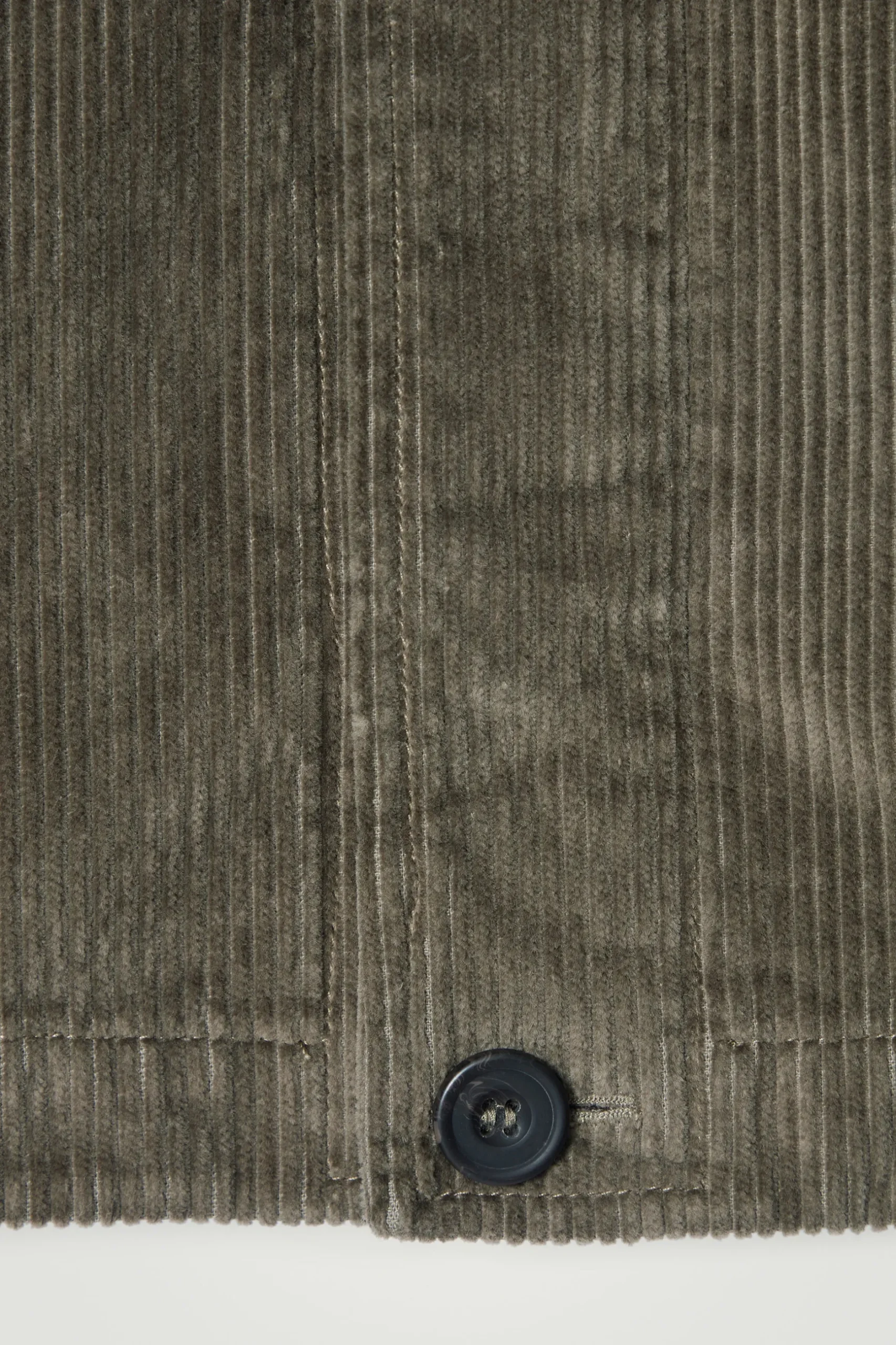 Best COS SZTRUKSOWA KOSZULA WIERZCHNIA – RELAXED FIT Ciemnykhaki
