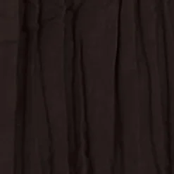 New COS THE CRINKLED WOOL RESORT SHIRT Darkbrown