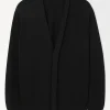Outlet COS THE FINE KNIT VNECK CARDIGAN Black