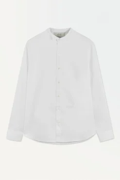 Online COS THE POPLIN TUXEDO SHIRT White