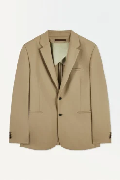 Hot COS THE SINGLEBREASTED WOOL BLAZER Beige