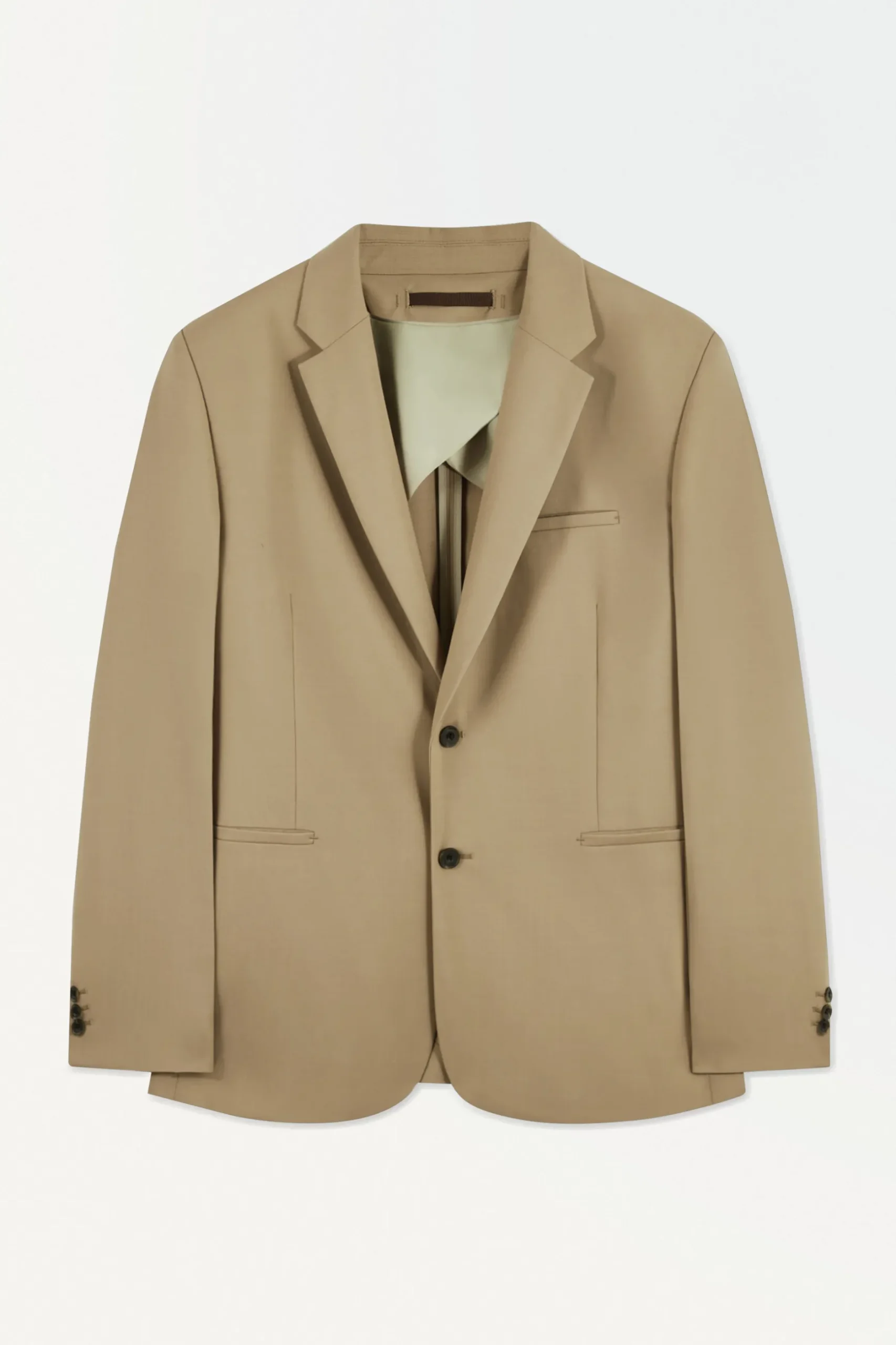 Hot COS THE SINGLEBREASTED WOOL BLAZER Beige
