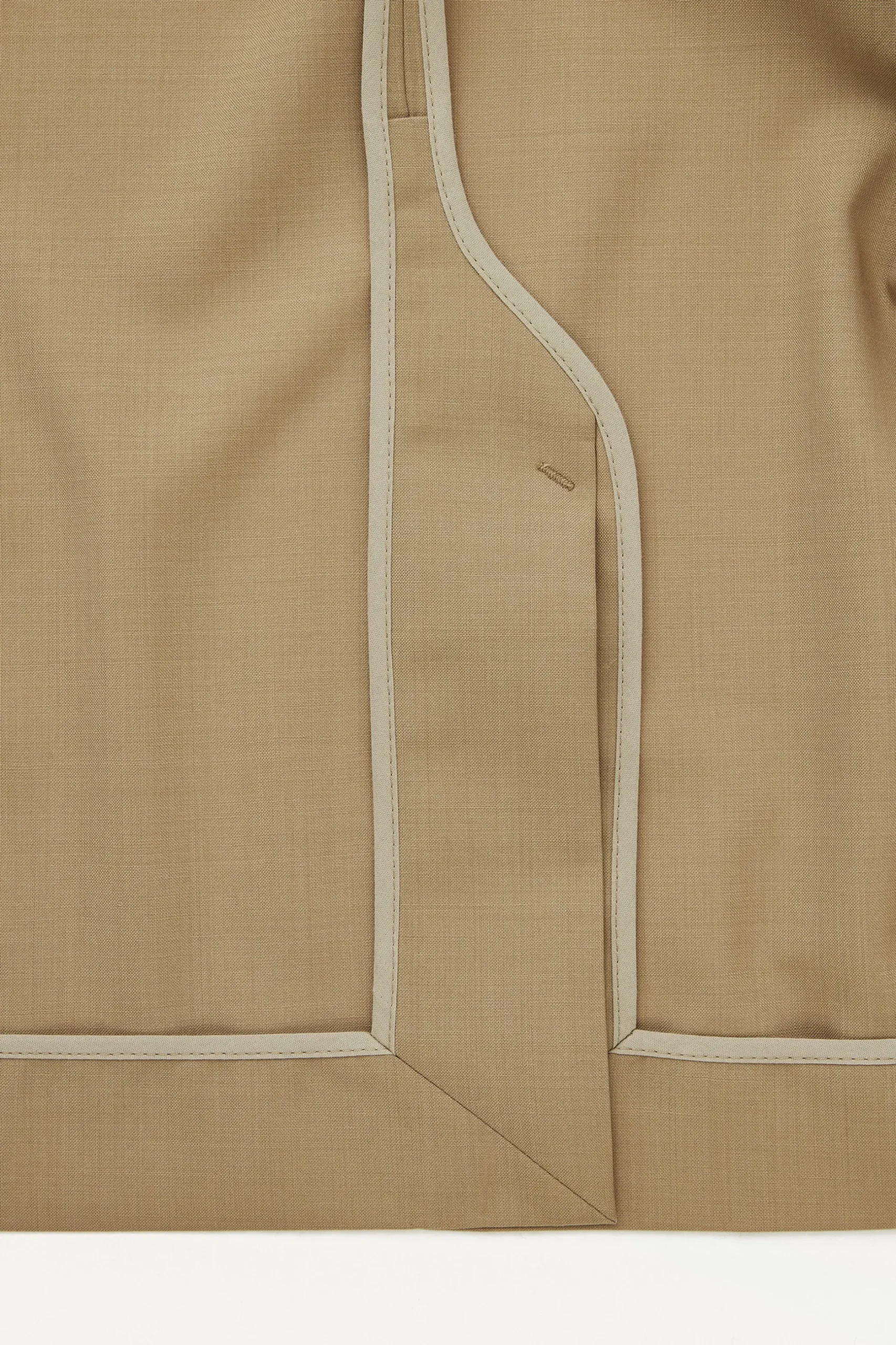 Hot COS THE SINGLEBREASTED WOOL BLAZER Beige