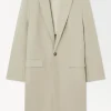 Clearance COS THE TAILORED OVERCOAT Beige