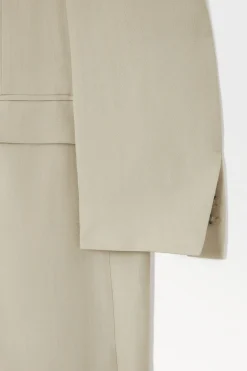 Clearance COS THE TAILORED OVERCOAT Beige