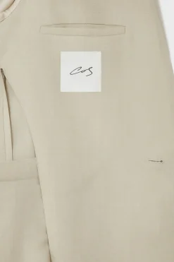 Clearance COS THE TAILORED OVERCOAT Beige
