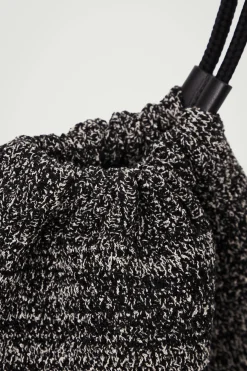Clearance COS TORBA TYPU CROSSBODY Z DZIANINY MELANŻOWEJ