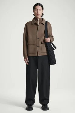 Outlet COS TORBA TYPU TOTE Czarny