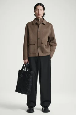 Outlet COS TORBA TYPU TOTE Czarny