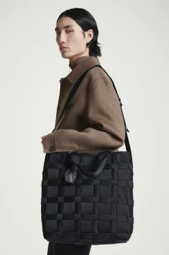 Outlet COS TORBA TYPU TOTE Czarny