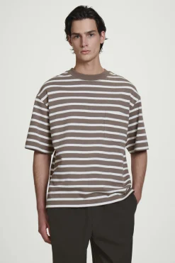Sale COS T-SHIRT OVERSIZE Z BAWEŁNĄ O WYSOKIEJ GRAMATURZE