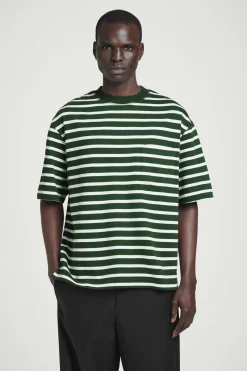 Sale COS T-SHIRT OVERSIZE Z BAWEŁNĄ O WYSOKIEJ GRAMATURZE