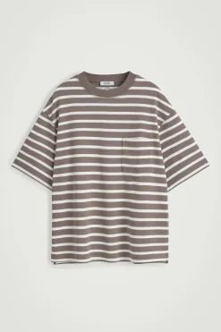 Sale COS T-SHIRT OVERSIZE Z BAWEŁNĄ O WYSOKIEJ GRAMATURZE
