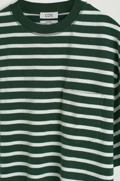 Sale COS T-SHIRT OVERSIZE Z BAWEŁNĄ O WYSOKIEJ GRAMATURZE