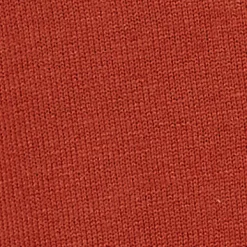 Fashion COS T-SHIRT Z CIENKIEJ DZIANINY Terracotta