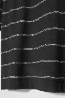 Online COS T-SHIRT Z DŻERSEJU Z KONOPI W PASKI – RELAXED FIT