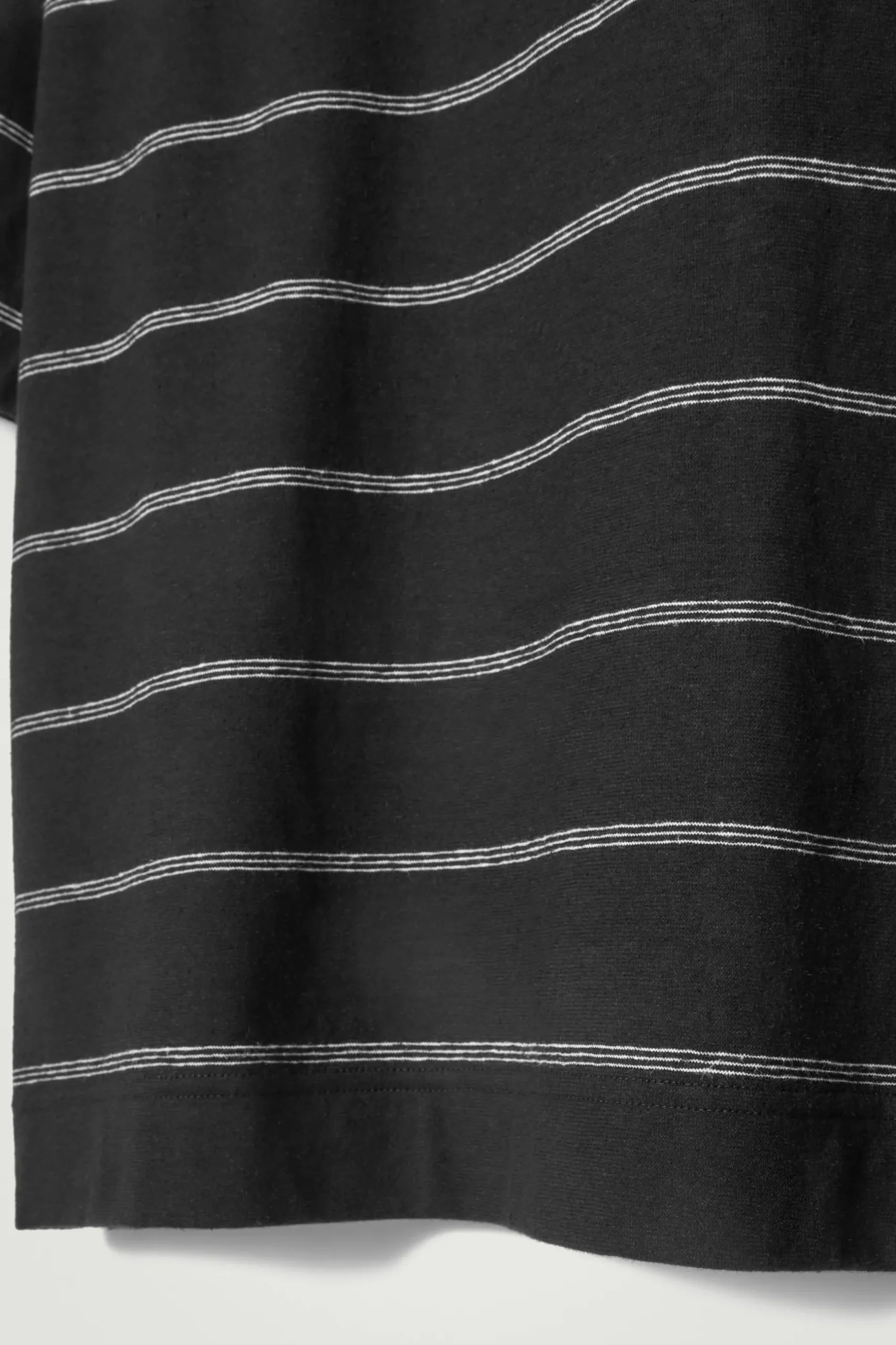 Online COS T-SHIRT Z DŻERSEJU Z KONOPI W PASKI – RELAXED FIT