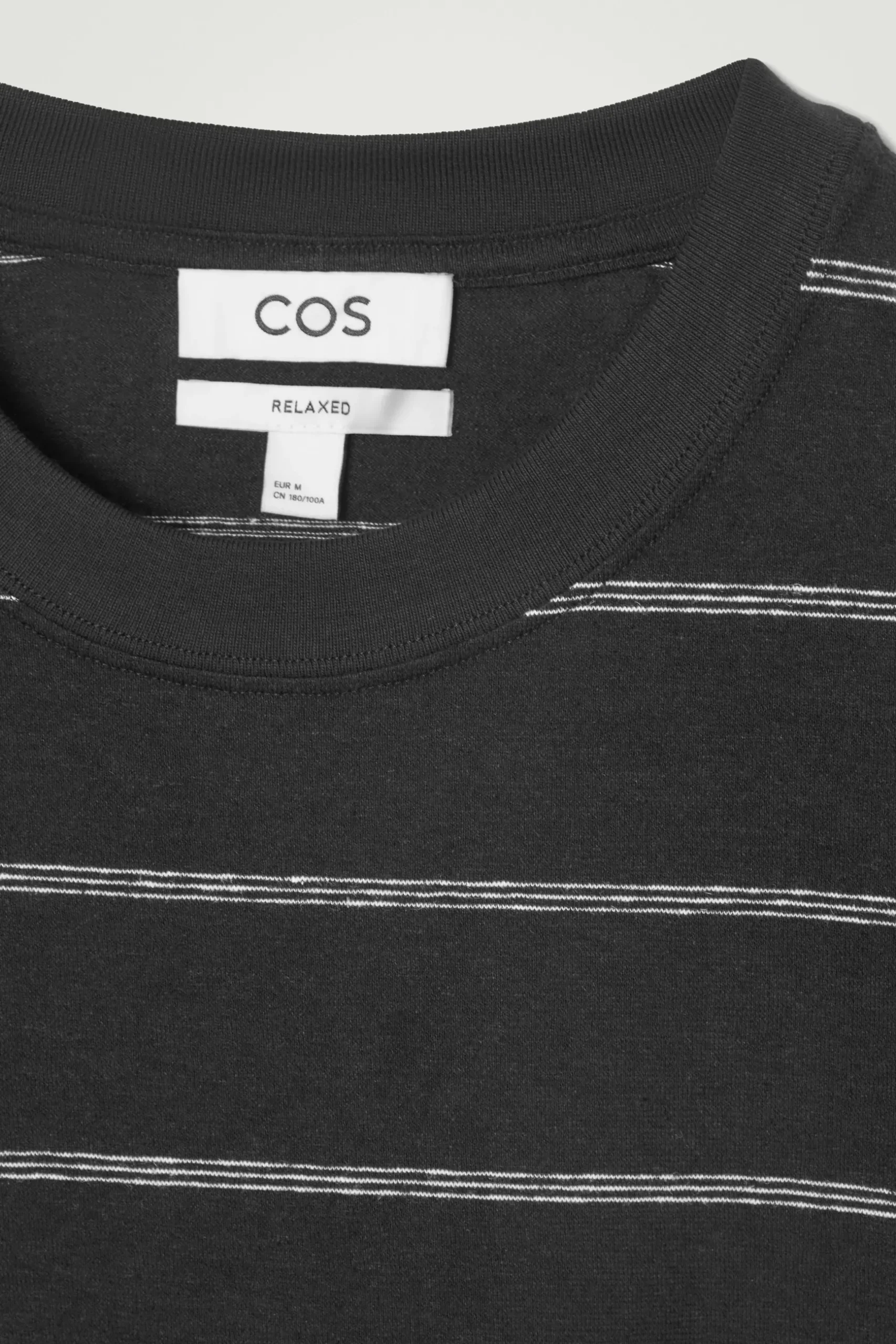 Online COS T-SHIRT Z DŻERSEJU Z KONOPI W PASKI – RELAXED FIT