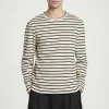 Online COS T-SHIRT Z DŁUGIM RĘKAWEM W PASKI