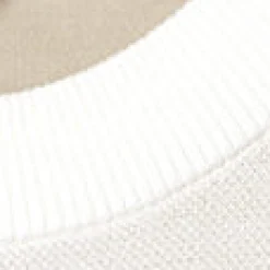 New COS T-SHIRT Z DWUSTRONNEJ DZIANINY – RELAXED FIT Biały