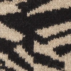 Discount COS WEŁNIANY ŻAKARDOWY SWETER W GEOMETRYCZNY WZÓR