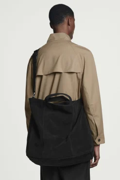 Outlet COS WIELOFUNKCYJNA TORBA ZAMSZOWA TYPU TOTE Czarny