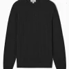 Best COS WOOLBLEND LAMÉ JUMPER Black