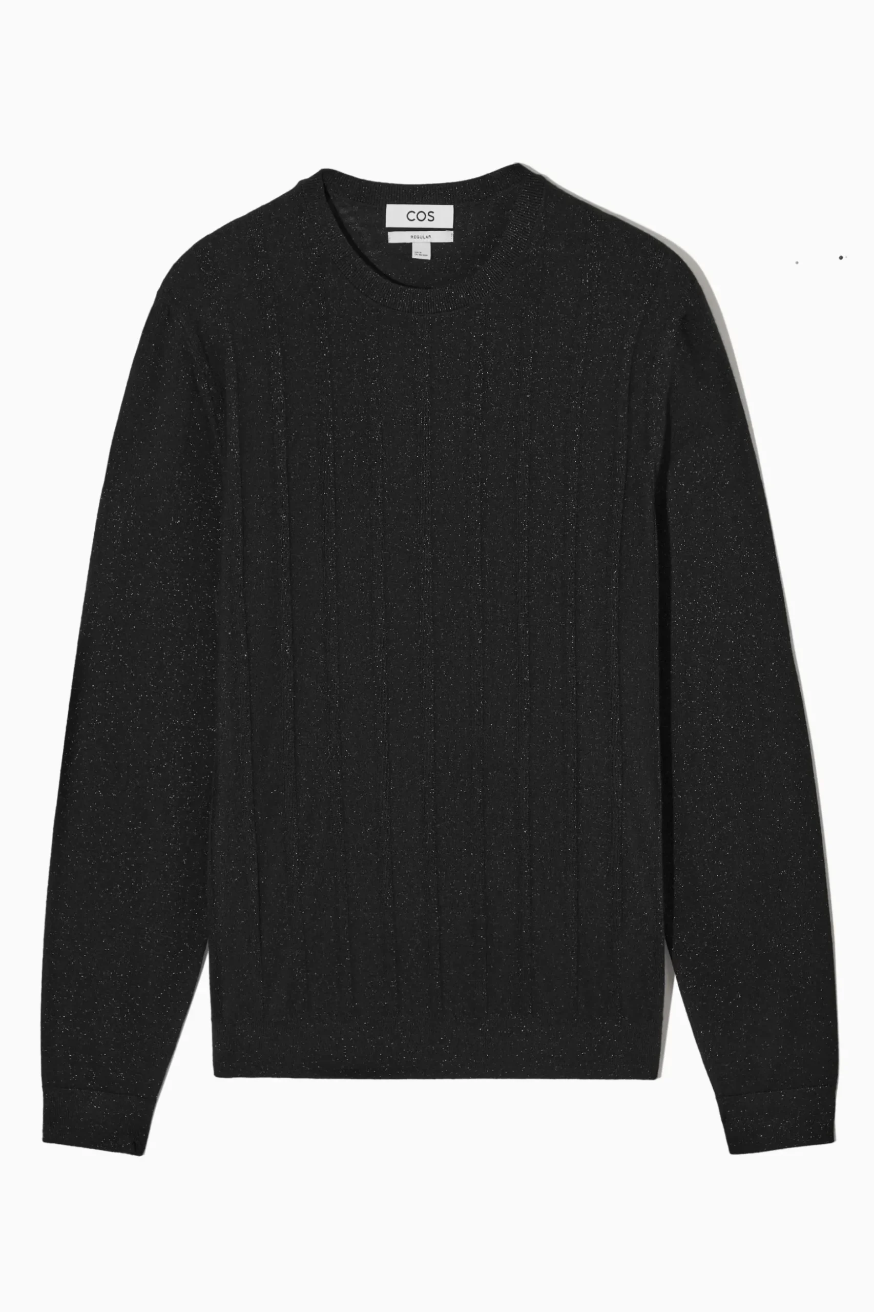 Best COS WOOLBLEND LAMÉ JUMPER Black