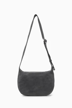 Outlet COS ZAMSZOWA TOREBKA CROSSBODY TYPU SADDLE BAG Antracytowy