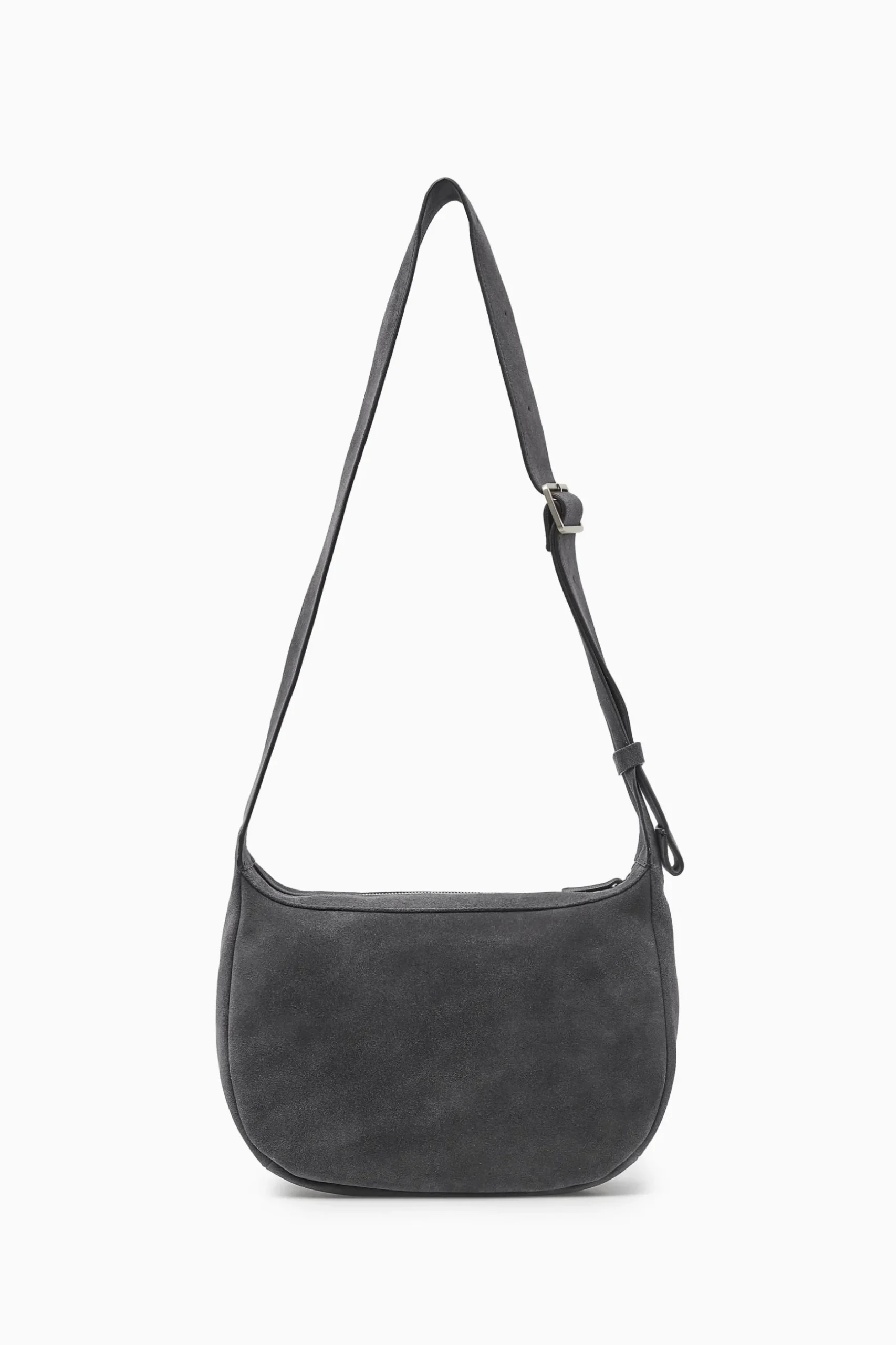Outlet COS ZAMSZOWA TOREBKA CROSSBODY TYPU SADDLE BAG Antracytowy