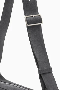 Outlet COS ZAMSZOWA TOREBKA CROSSBODY TYPU SADDLE BAG Antracytowy